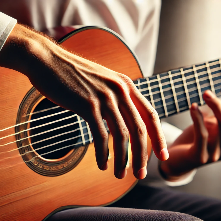 Maintaining Proper Right-Hand Posture in Classical Guitar